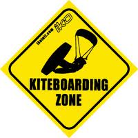 logo kiteboarding zone for kite center safety
