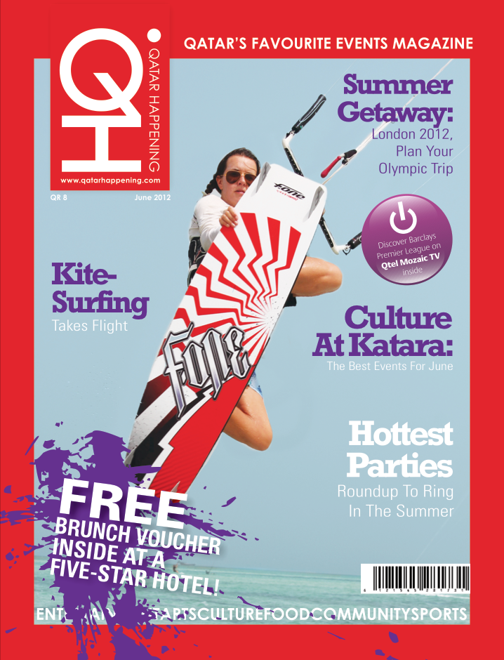 Flokiteschool is on the first page of HQ Qatar!