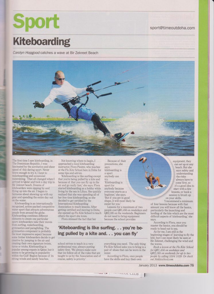 TIme out Doha article