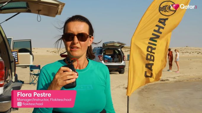 Read more about the article Flokiteschool is with IloveQatar in Zekreet… and it’s all about kitesurfing, watch the movie now!